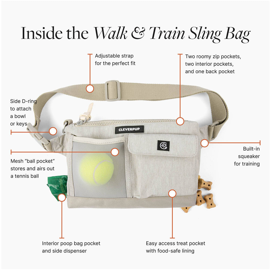 Dog Walk &amp; Train Sling Bag