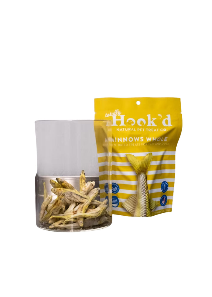 Minnows 2oz Treats, 1-Ingredient &amp; 100% Natural Freeze-Dried