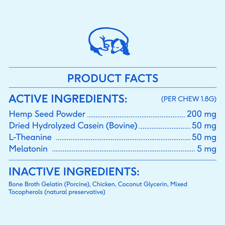 Calm Chews Anxiety &amp; Calming Supplement for Dogs