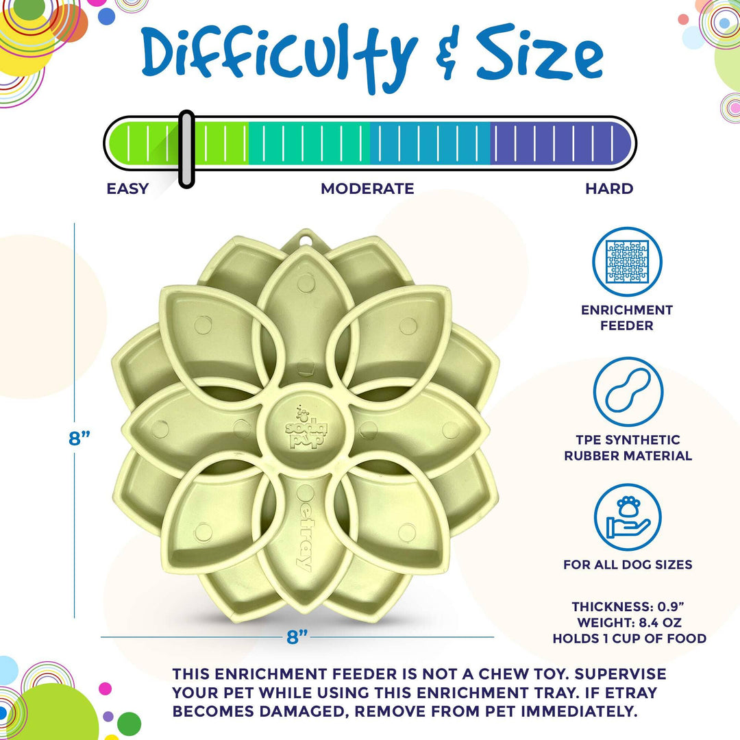 Mandala "Softie" eTray Enrichment Tray