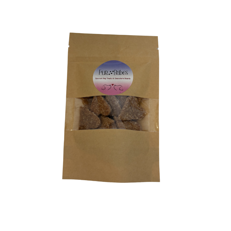 Small Banana Peanut Butter Hearts (1oz.)