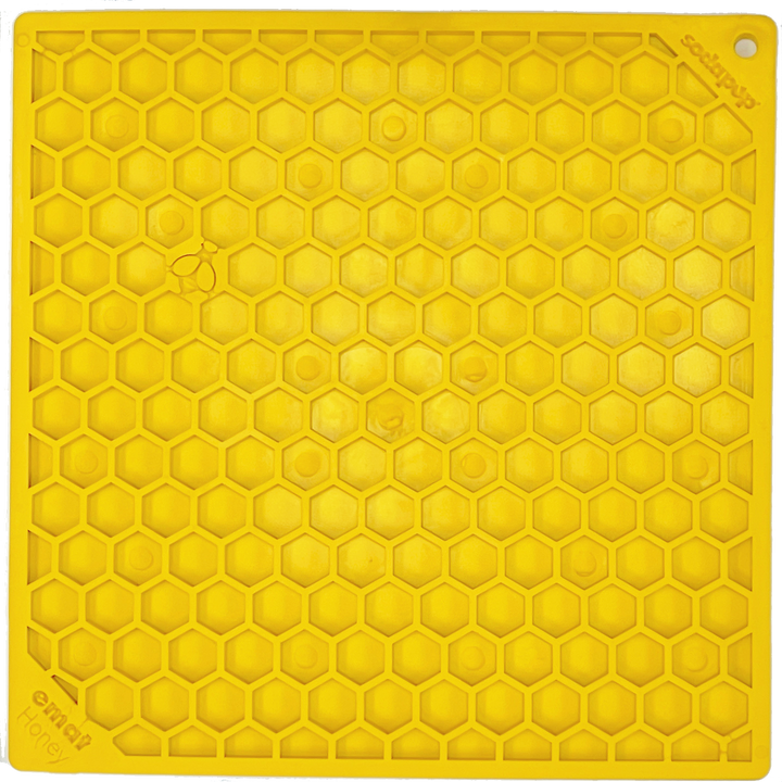 Honeycomb Design Emat Enrichment Licking Mat