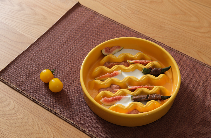 Macaroni Slow Feeder Dog Bowls