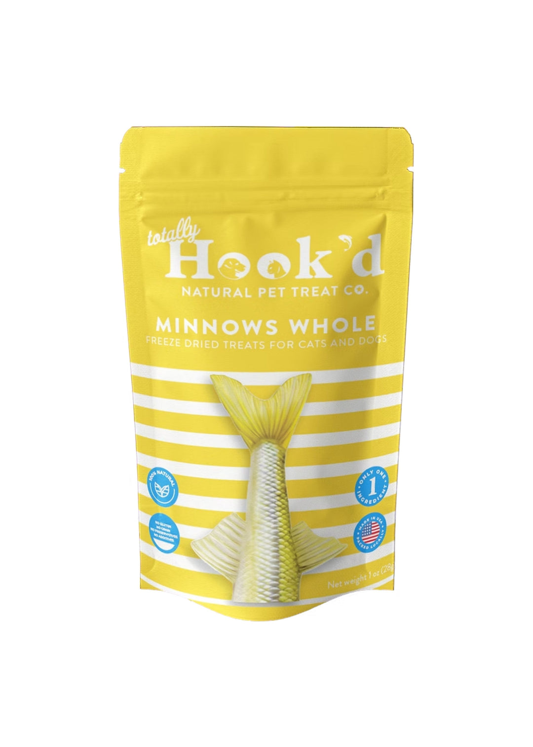 Minnows 1oz Treats, 1-Ingredient &amp; 100% Natural Freeze-Dried