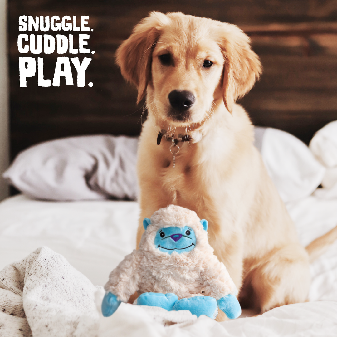 Tom Yeti Plush Dog Toy 11"