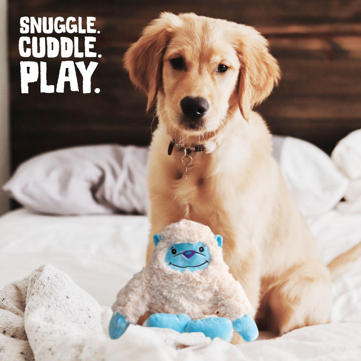 Tom Yeti Plush Dog Toy 11"