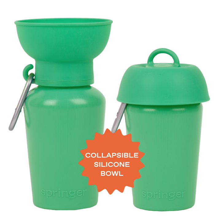 Dog Travel Water Bottle - 20oz Flip