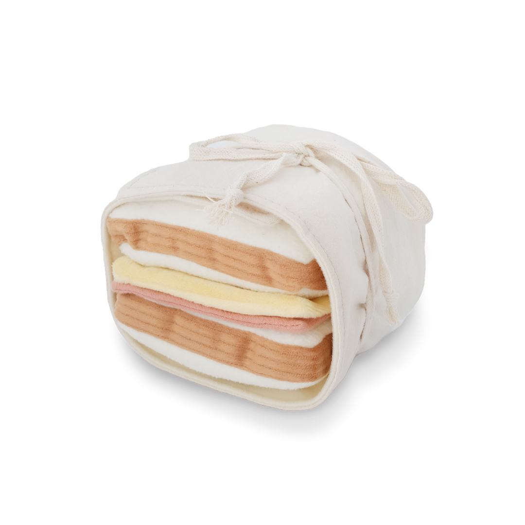 Ham &amp; Cheese Enrichment Dog Toy