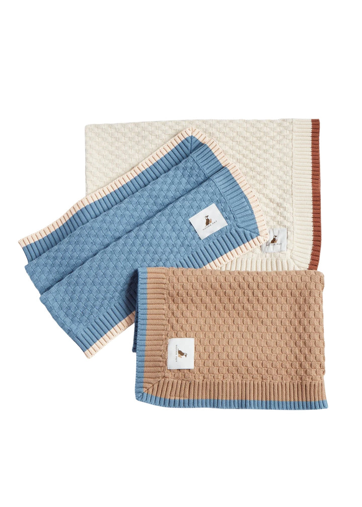 Cory Organic Cotton Pet Blanket – Lightweight Hypoallergenic