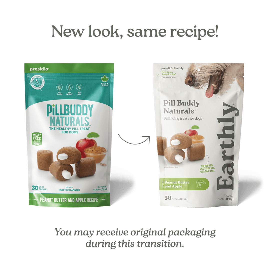 Pill Buddy Naturals Peanut Butter &amp; Apple 30ct