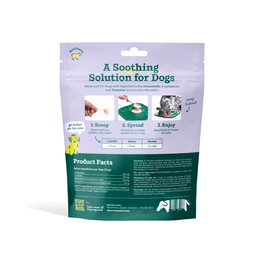 Calming LickMat LickMix