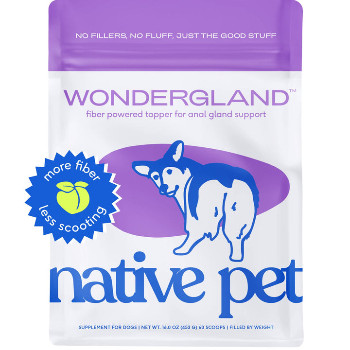 WonderGland Anal Gland Pumpkin Fiber &amp; Digestive Supplement