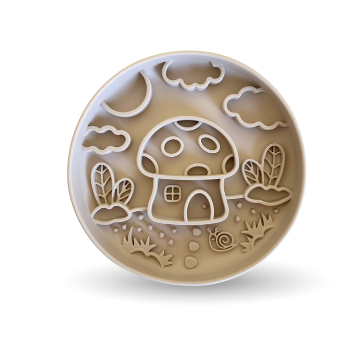 Cloud Mushroom Slow Feeder
