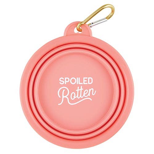 Spoiled Rotten Collapsible Bowl