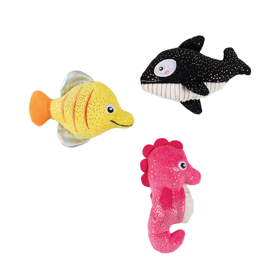 High Fin Buds 3pc Small Dog Toy