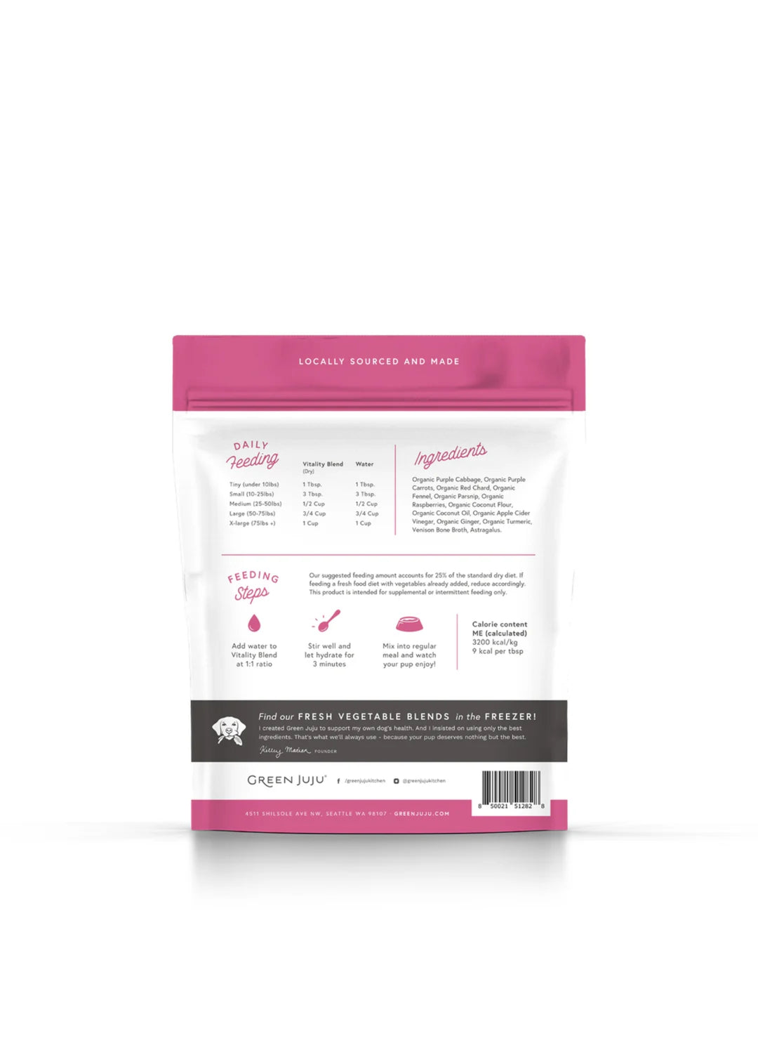Freeze-Dried Vitality Blend with Astragulas 1.75oz