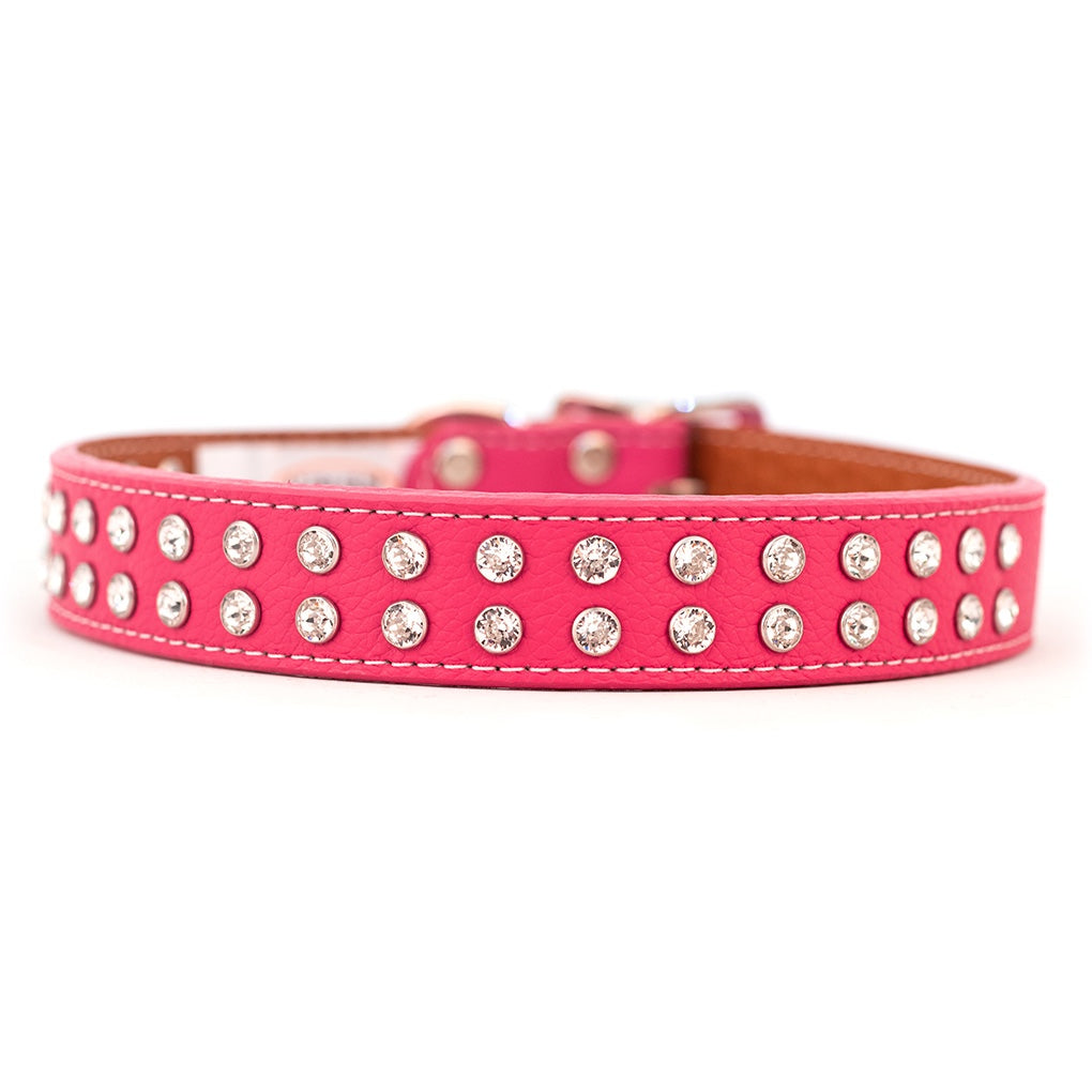 Tuscan Collar with Two Rows of Crystals