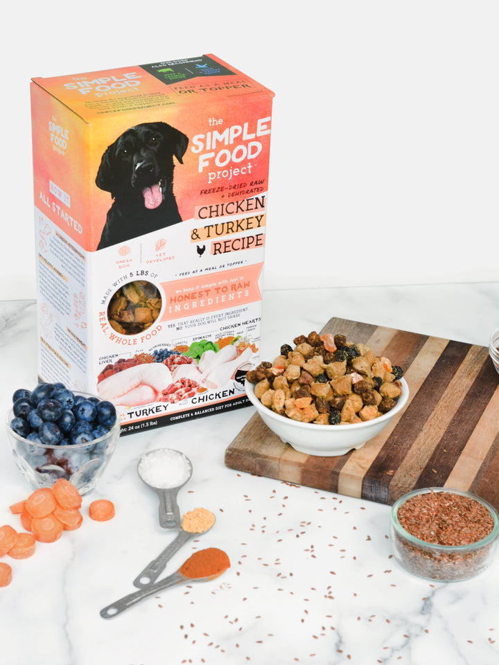 Chicken &amp; Turkey Recipe for Dogs