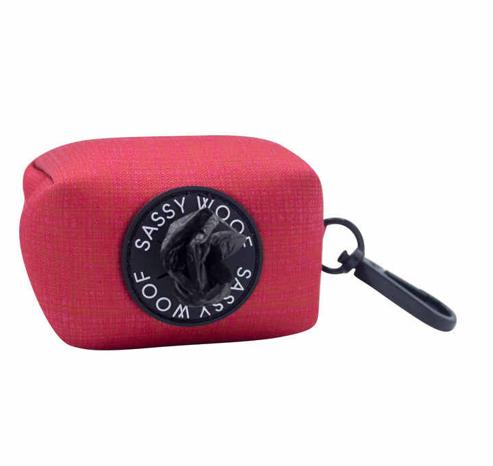 Dog Waste Bag Holder Merlot