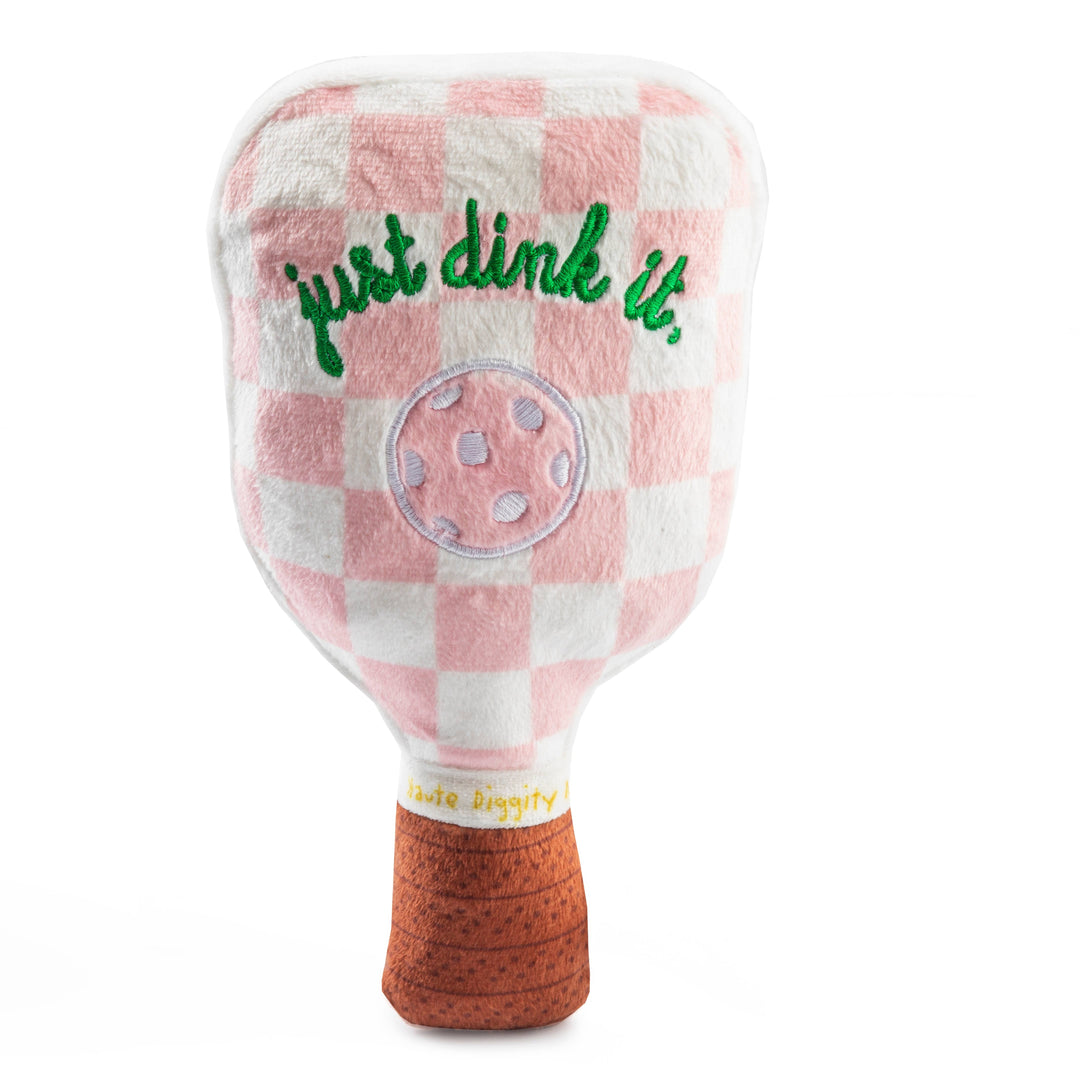 Pickleball Paddle Pink Checker