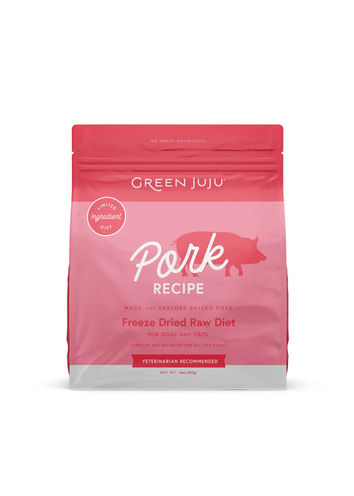 Pork Recipe Freeze Dried Raw Diet 14oz