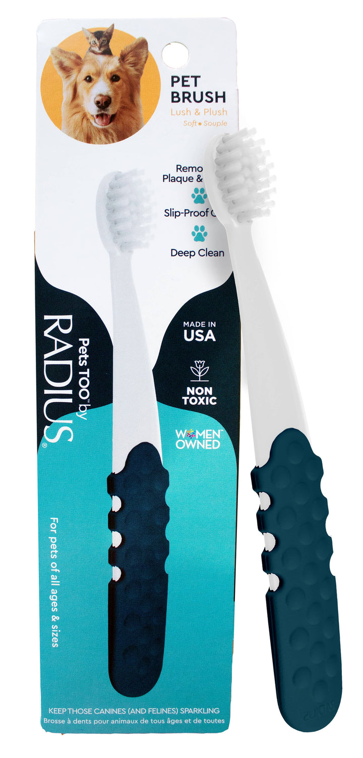 Pet Toothbrush, Lush &amp; Plush, Soft
