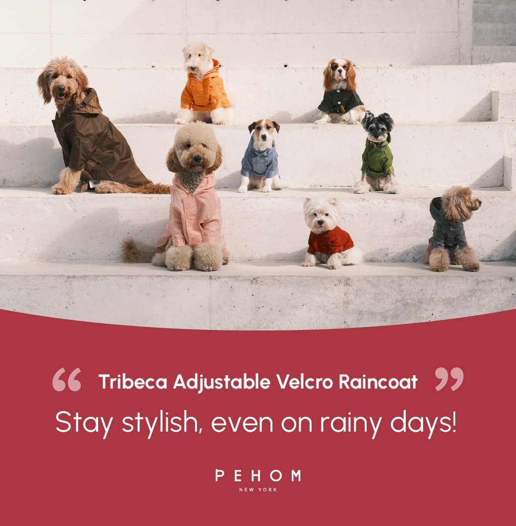 Tribeca Adjustable Velcro Raincoat