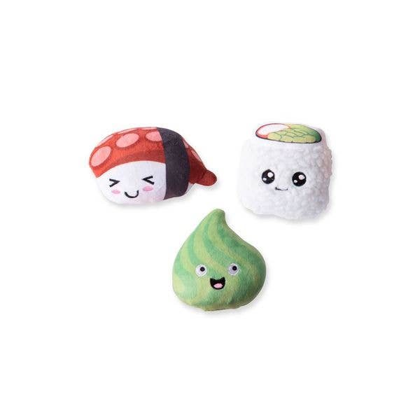 Sushi 3 Piece Small Dog Toy Set