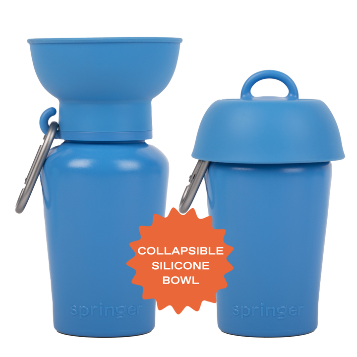 Dog Travel Water Bottle - 20oz Flip