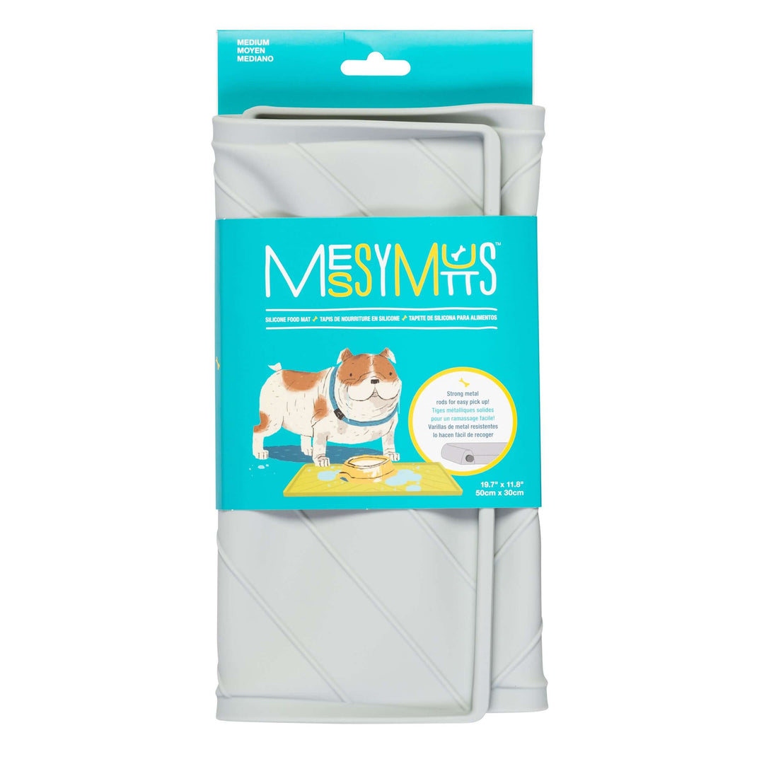 Silicone Food Mat Raised Edge Medium