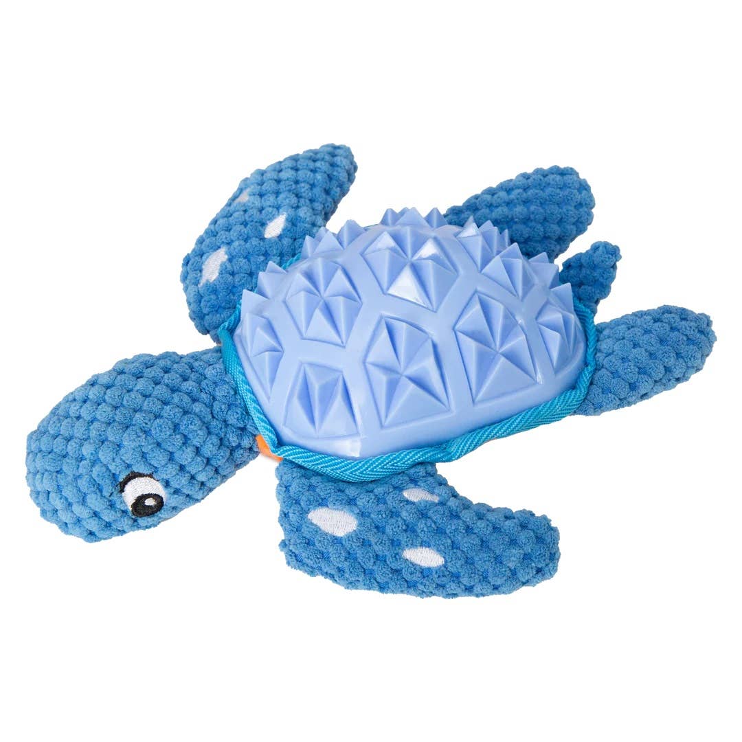 Titan the Turtle TPR Shell Dog Chew Toy, 10"