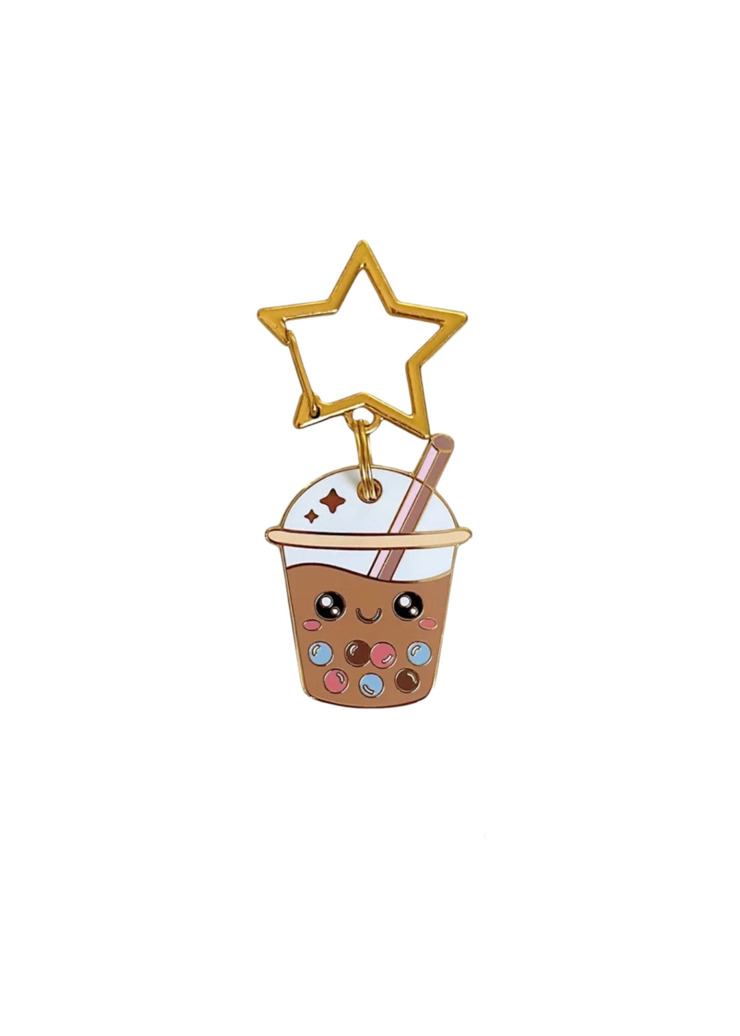 Milk Tea Boba Charm