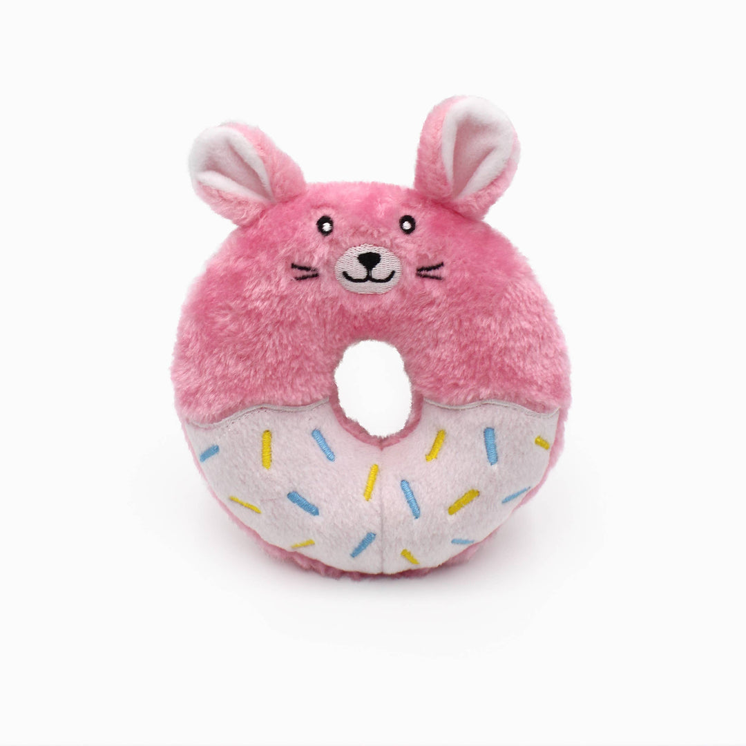 Donutz Buddies Bunny Dog Toy
