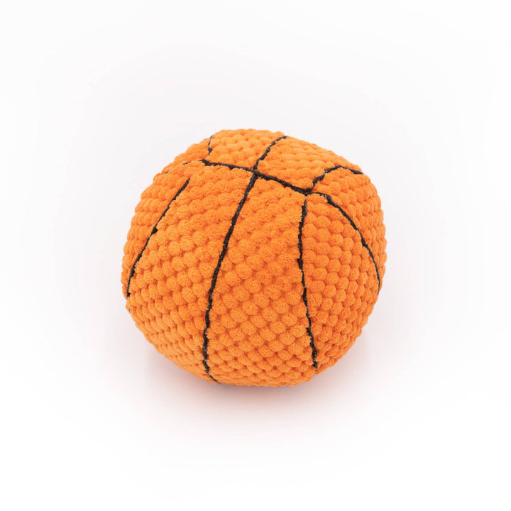 SportsBallz Basketball Dog Toy