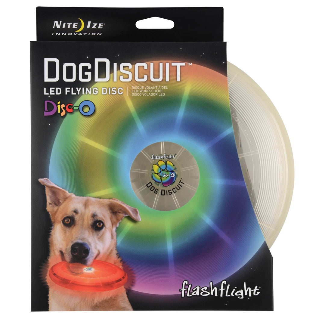 Flashflight Dog Discuit LED Flying Disc - Disc-O