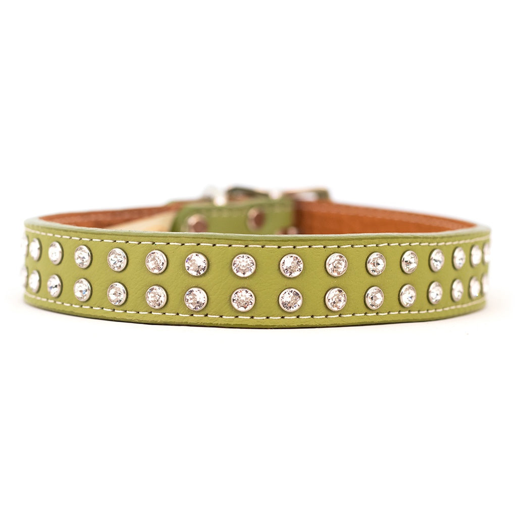Tuscan Collar with Two Rows of Crystals