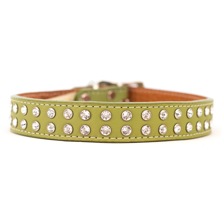 Tuscan Collar with Two Rows of Crystals