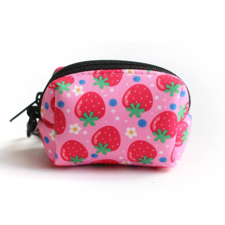 Berry Cute Pink Poop Bag Holder