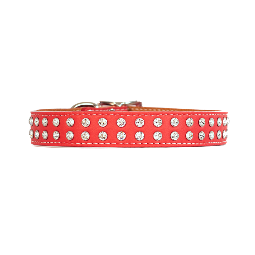 Tuscan Collar with Two Rows of Crystals