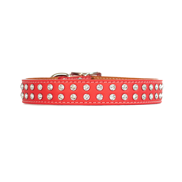 Tuscan Collar with Two Rows of Crystals