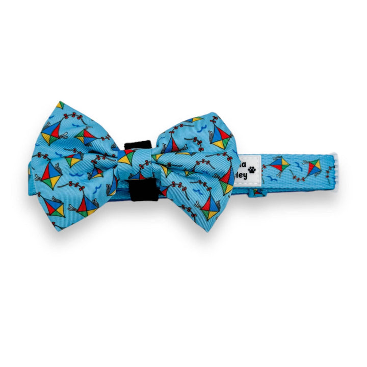 Up Pup &amp; Away Collar + Bow Tie