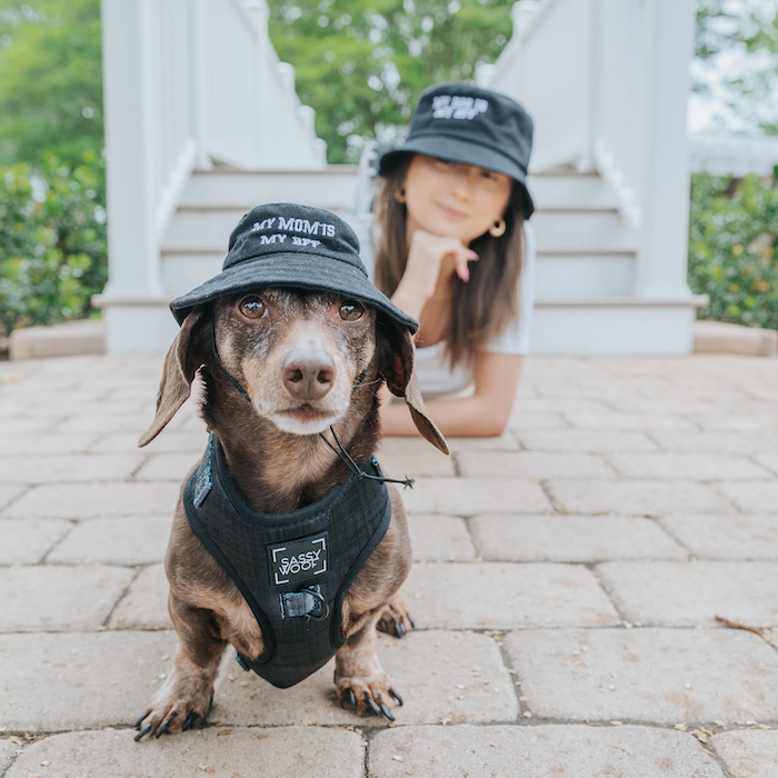 Dog Bucket Hat "My Mom is my BFF"