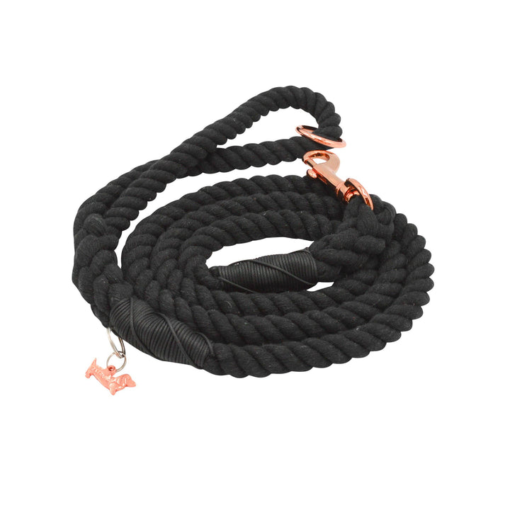 Rope Leash - Noir
