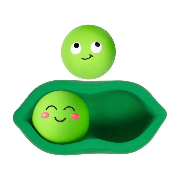 We Come In Peas Latex Dog Toy