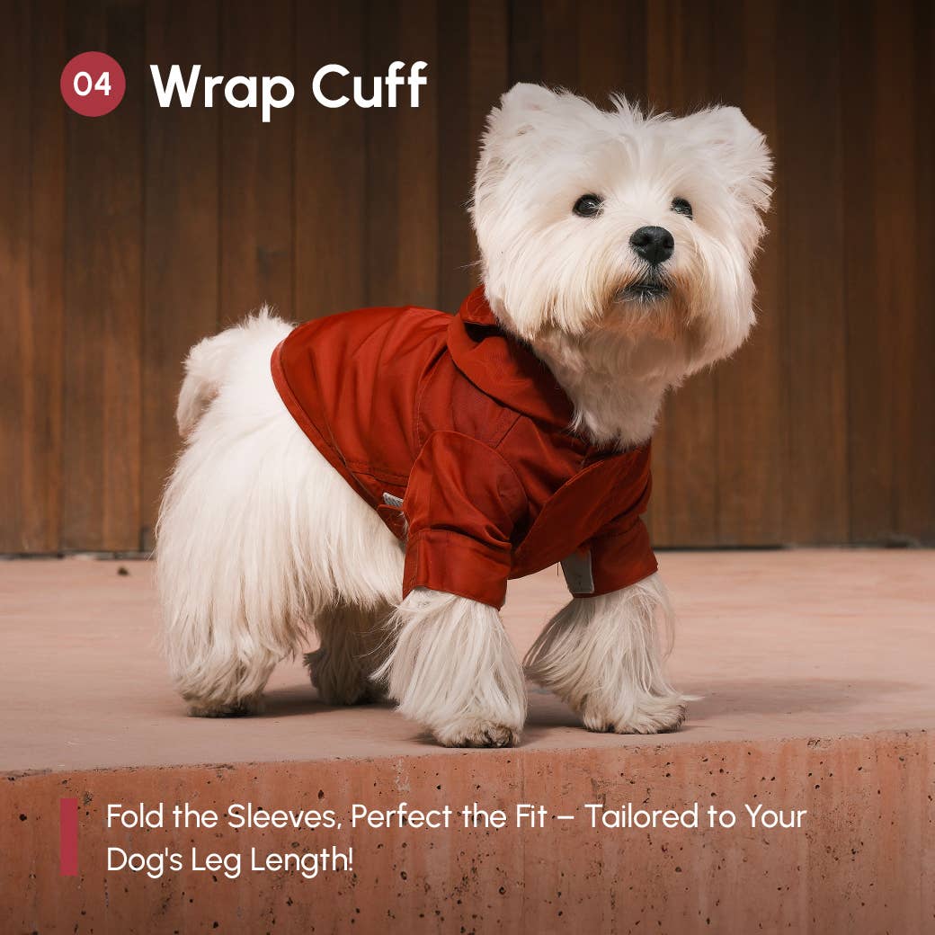 Tribeca Adjustable Velcro Raincoat