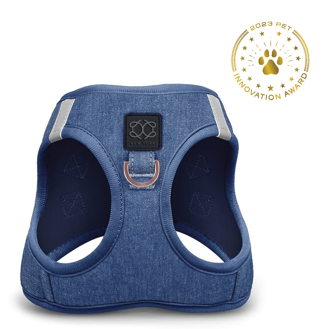 SoHo Dog Harness Denim