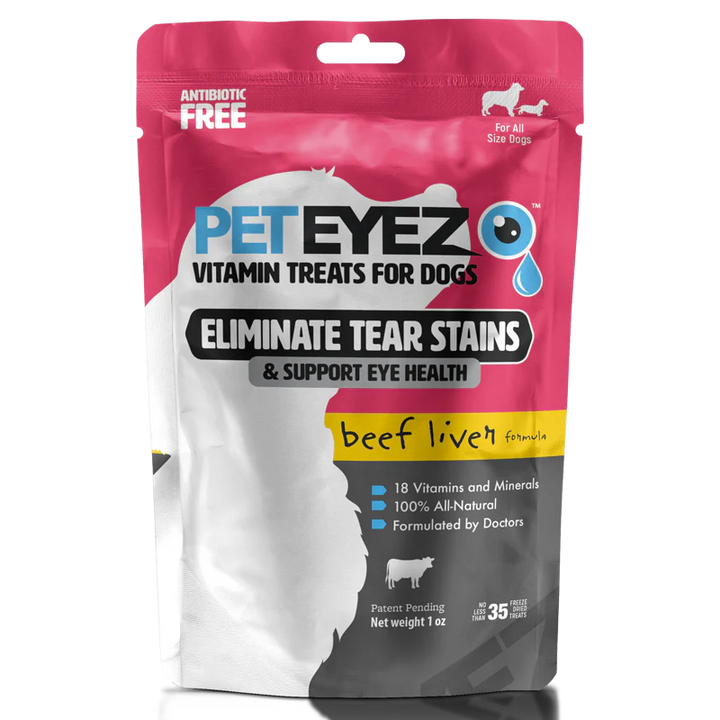 Beef Liver Dog Vitamin Treats Eye Tear Stain Remover