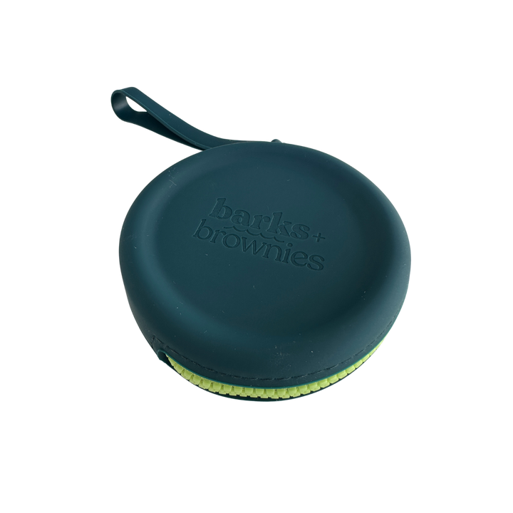 Silicon Treat Pouch - Forest Green
